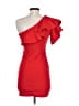 Blaque Label 100% Polyester Red Cocktail Dress Size S - photo 2
