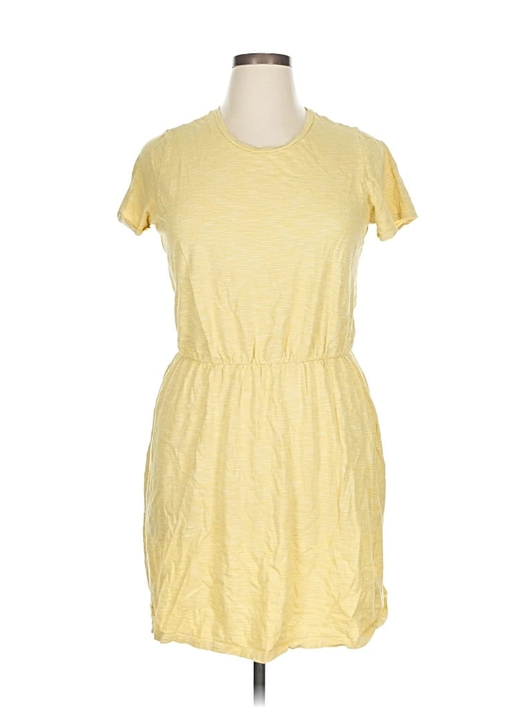 OLD NAVY Pre-owned Casual Dress In Yellow