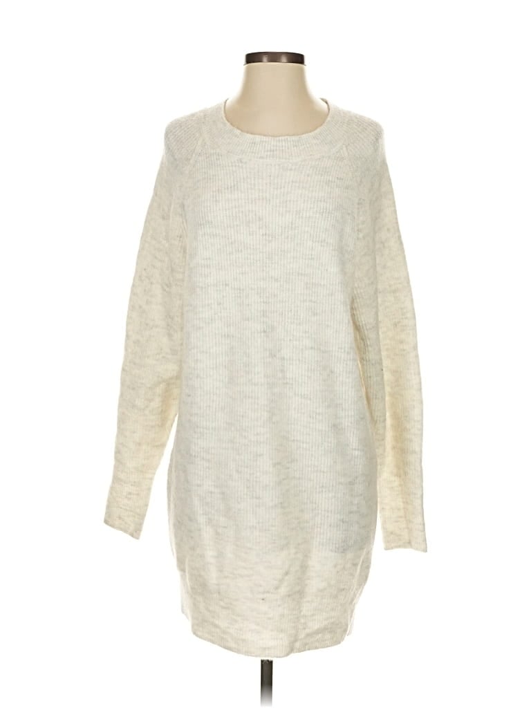 Pre-owned Black Tape_ Casual Dress In White