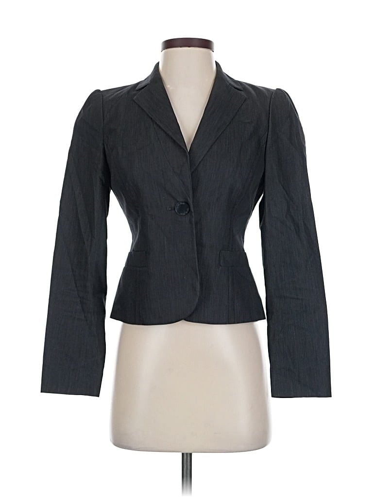 Pre-owned Calvin Klein Blazer Jacket In Gray