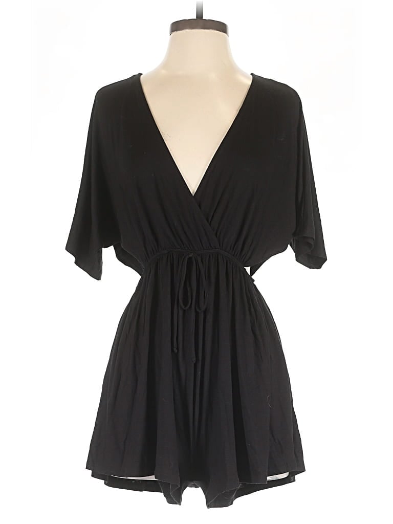 Pre-owned Blue Blush Romper In Black