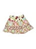 Crazy 8 100% Cotton Hearts White Purple Skirt Size 12-18 mo - photo 1