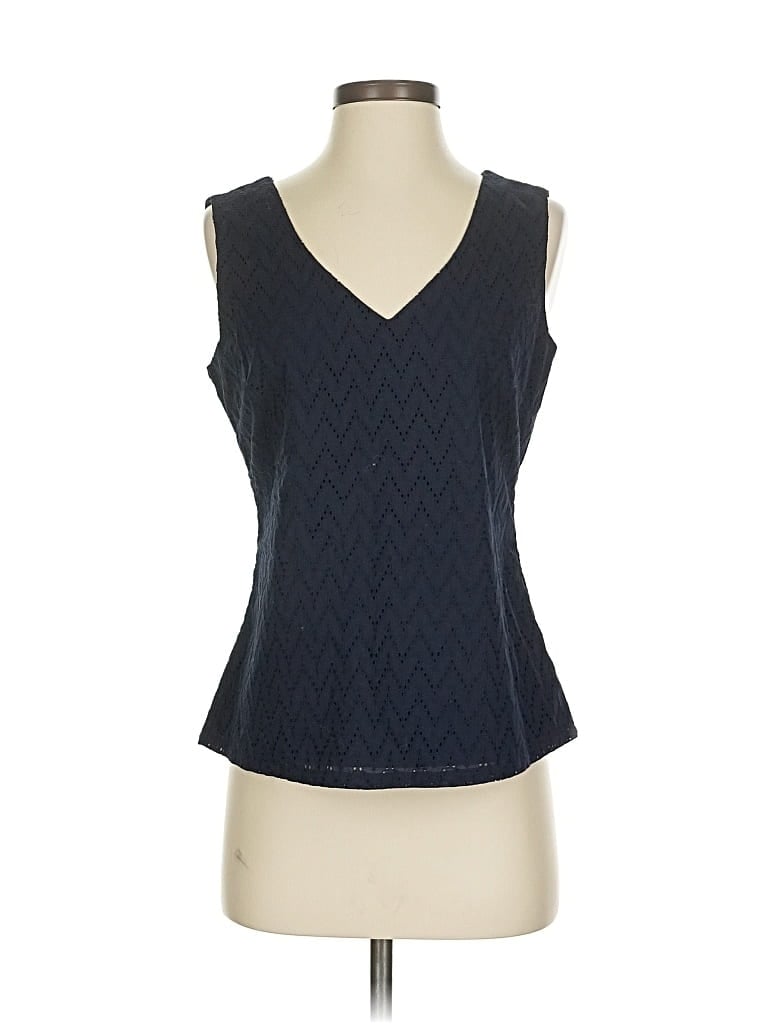 Banana Republic Factory Store Sleeveless Blouse In Black