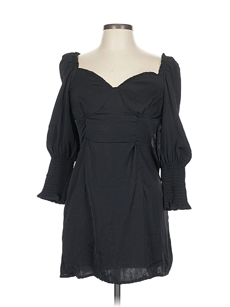 Pre-owned Divided By H&m Cocktail Dress In Black