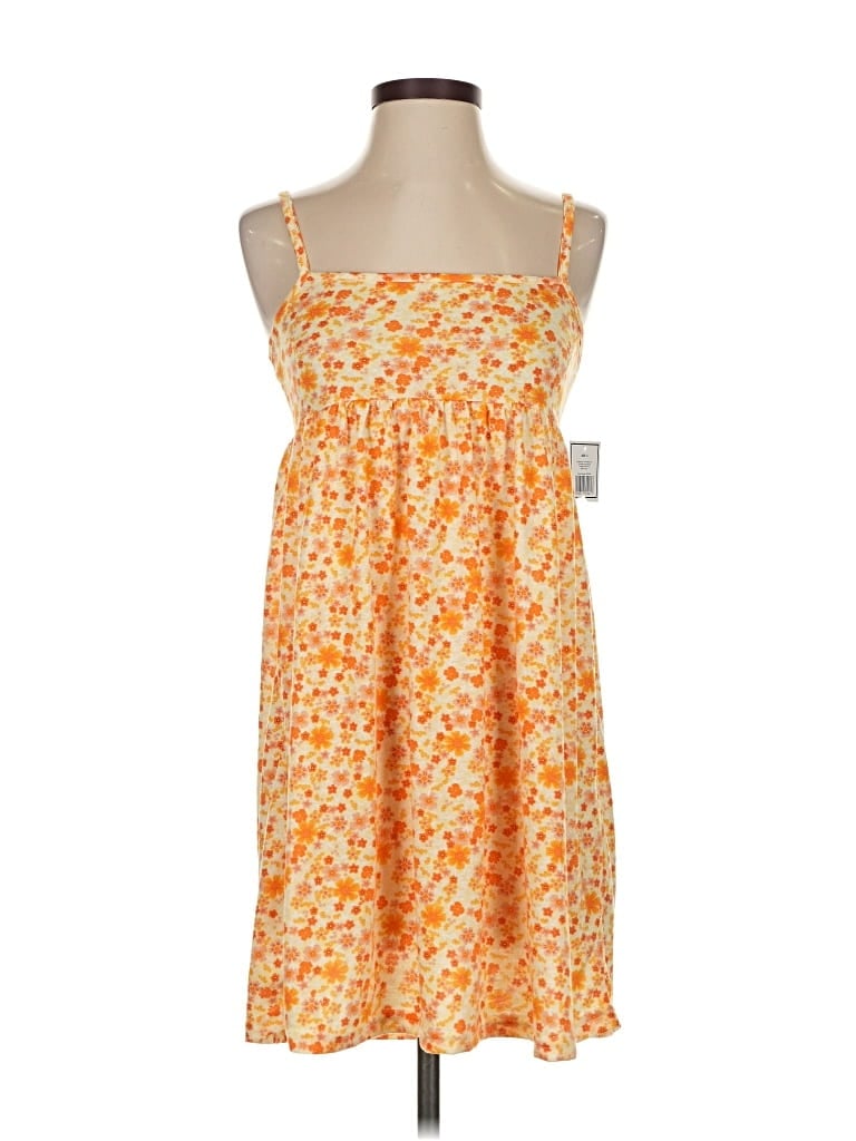 Pre-owned Assorted Brands Casual Dress In Orange