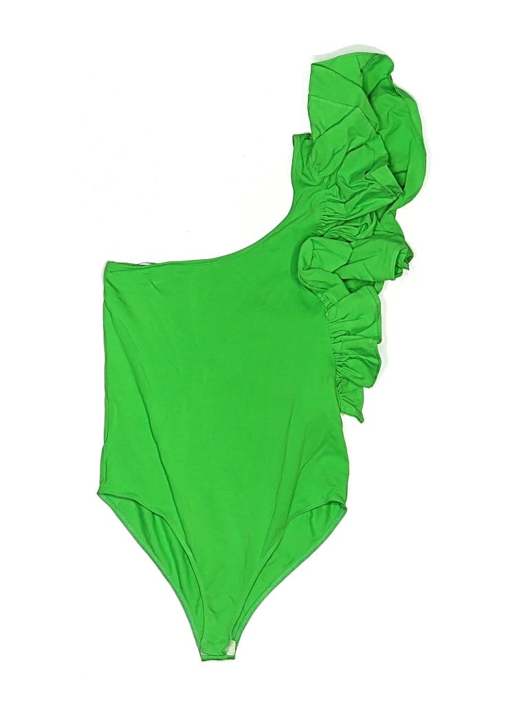Click to view more detailed imagery on our partner's website Pre-owned Zara Bodysuit In Green