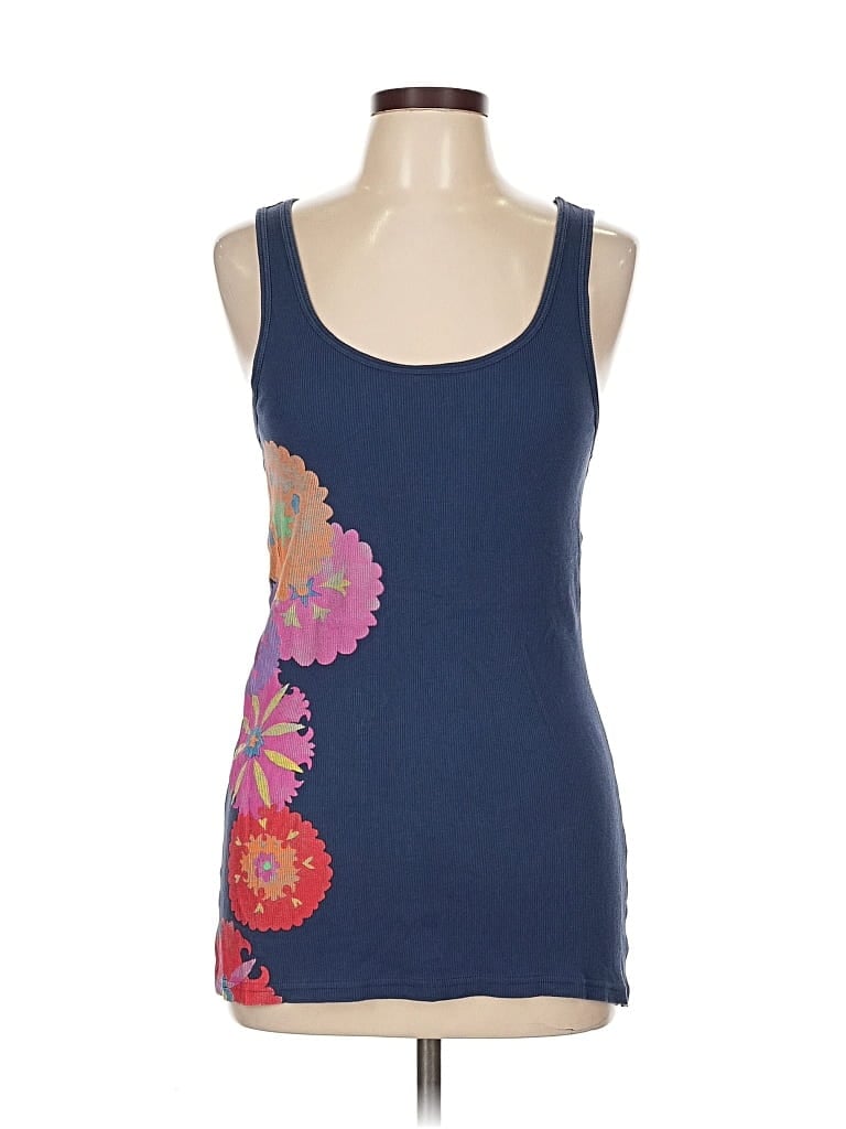 OLD NAVY Pre-owned Tank Top Blue Strapless Neckline Tops
