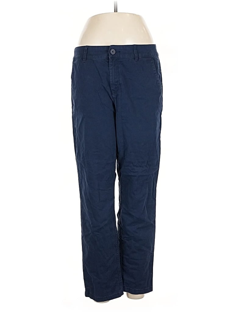 Pre-owned Ann Taylor Loft Outlet Khaki Pant In Blue