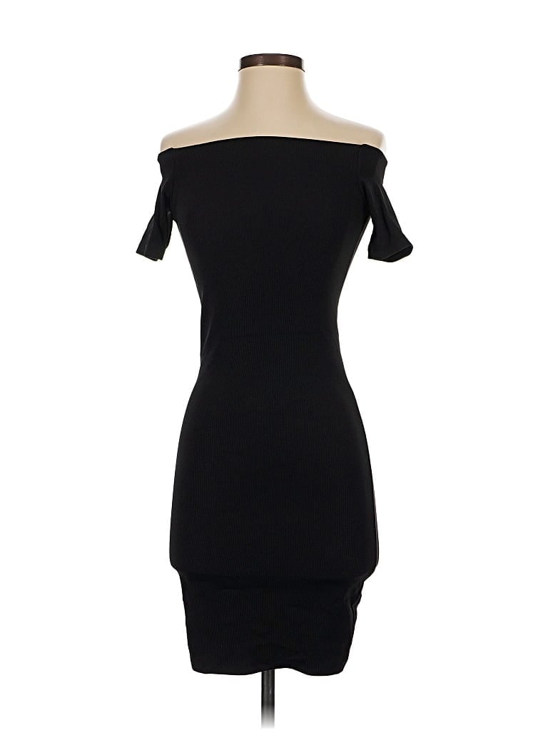 Pre-owned H&m Cocktail Dress In Black