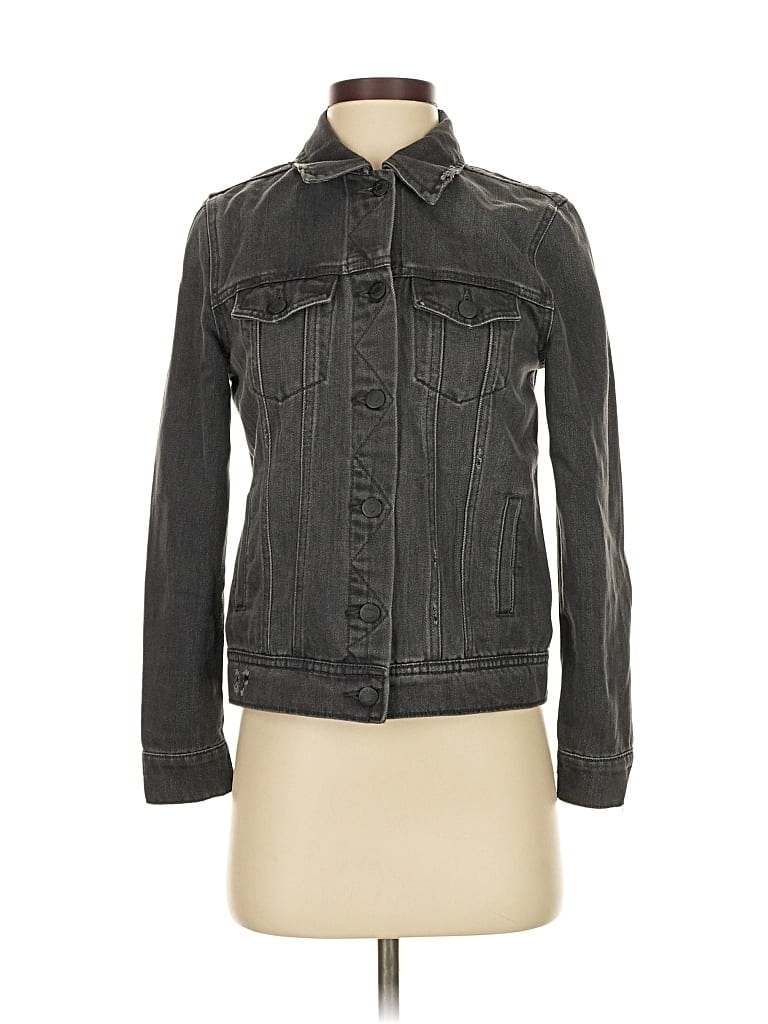 Pre-owned Old Navy Denim Jacket In Gray