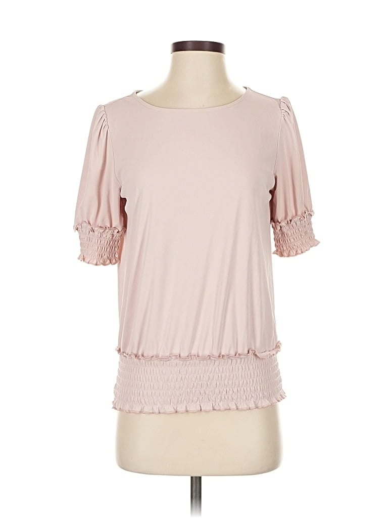Pre-owned Express Short Sleeve T-shirt In Pink