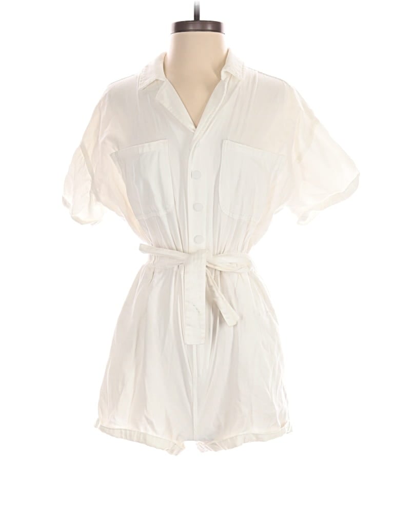 Pre-owned Assorted Brands Romper In White