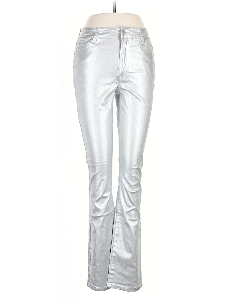 Pre-owned Boston Proper Casual Pants In Silver