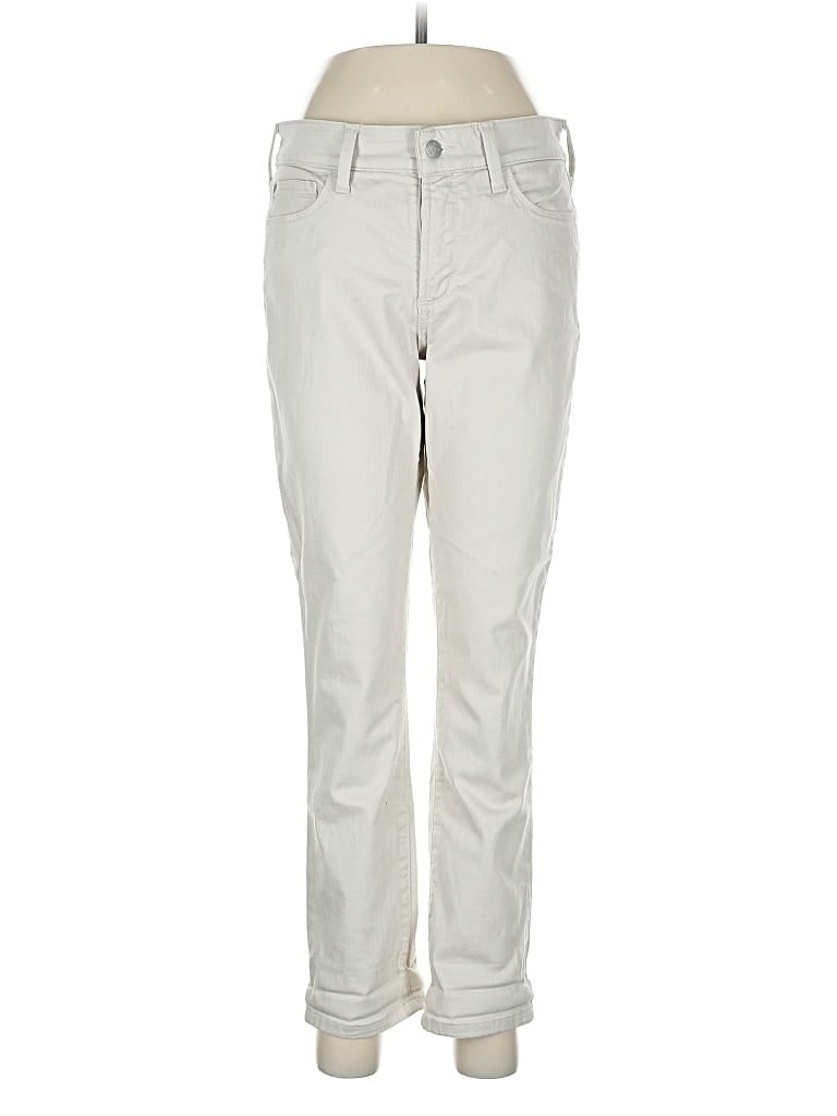 Pre-owned Nydj Jeans In White