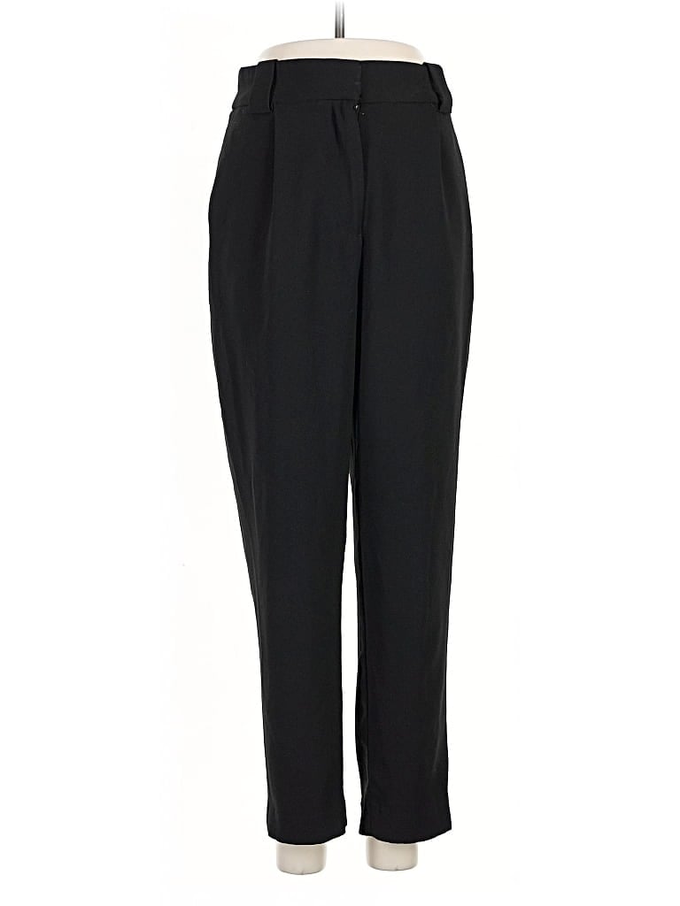 Pre-owned H&m Dress Pants In Black