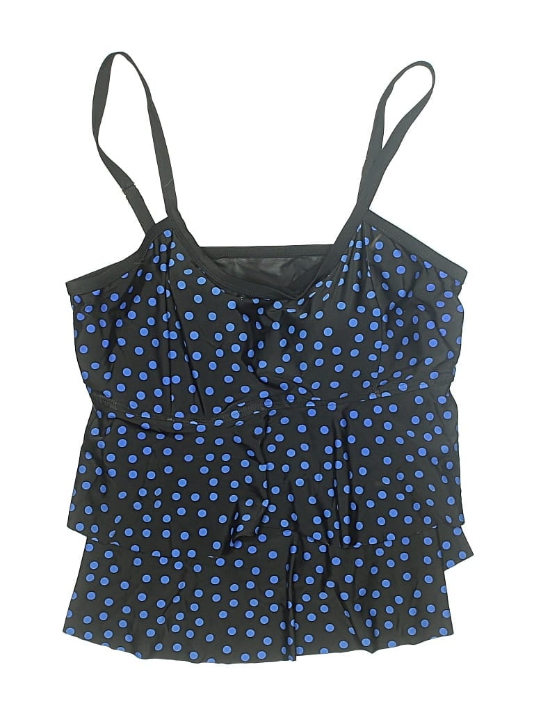 Pre-owned Swimsuits For All Swimsuit Top Black Swimwear