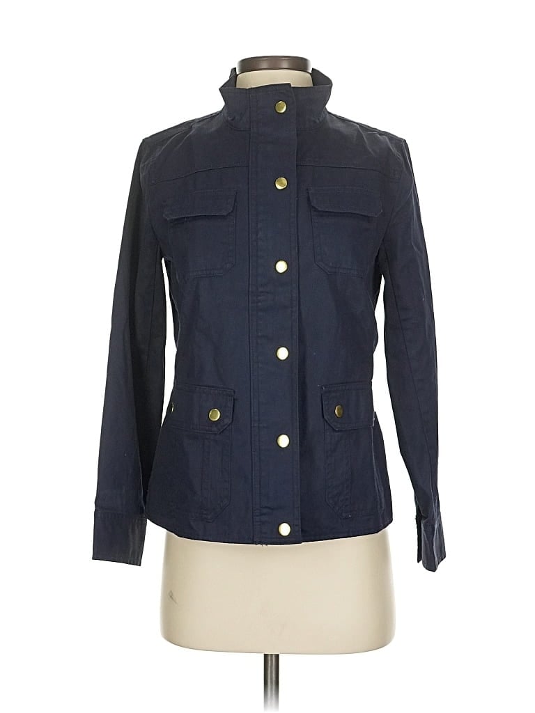 Pre-owned Talbots Outlet Jacket In Blue