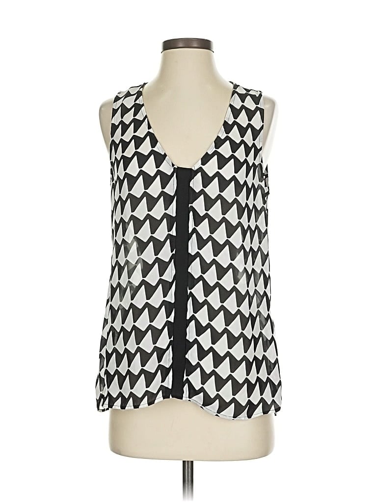 BANANA REPUBLIC Pre-owned Sleeveless Blouse In Black