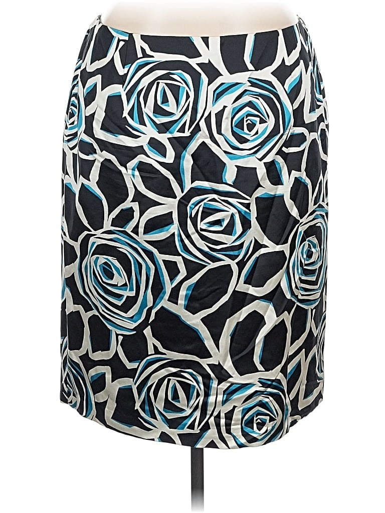 Pre-owned Jones New York Collection Formal Skirt In Blue