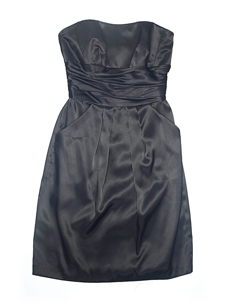 Pre-owned David's Bridal Cocktail Dress In Black