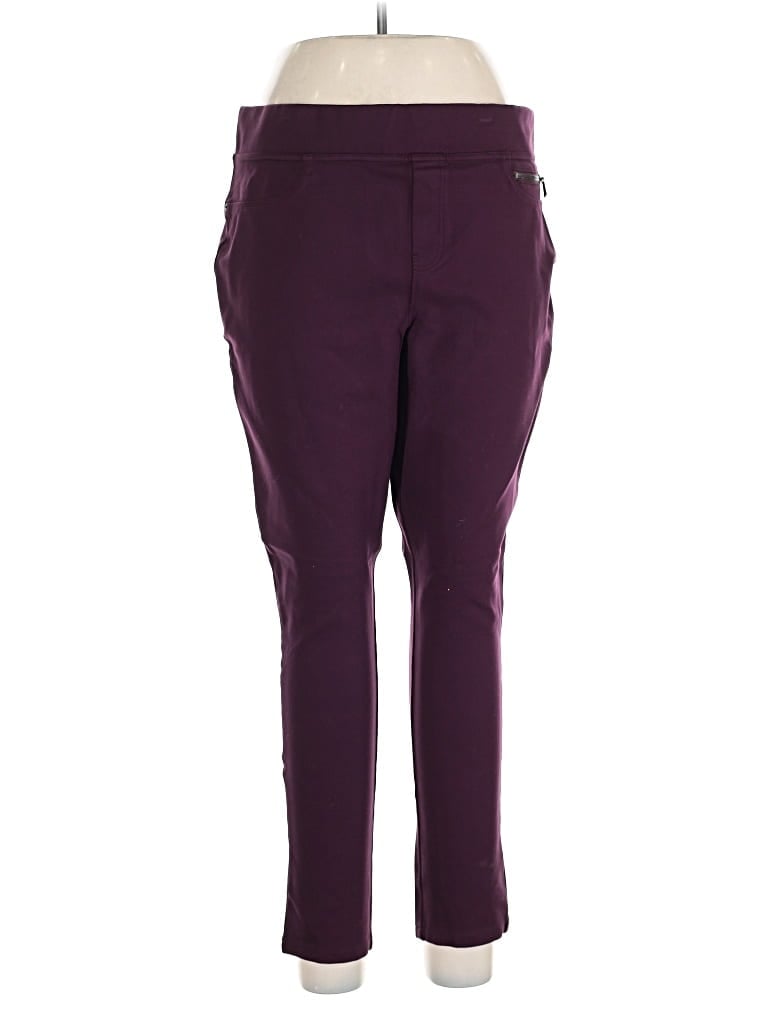 Click to view more detailed imagery on our partner's website Pre-owned Dkny Jeans Active Pants In Burgundy