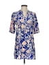 Tucker Blue Short Sleeve Blouse Size S - photo 1