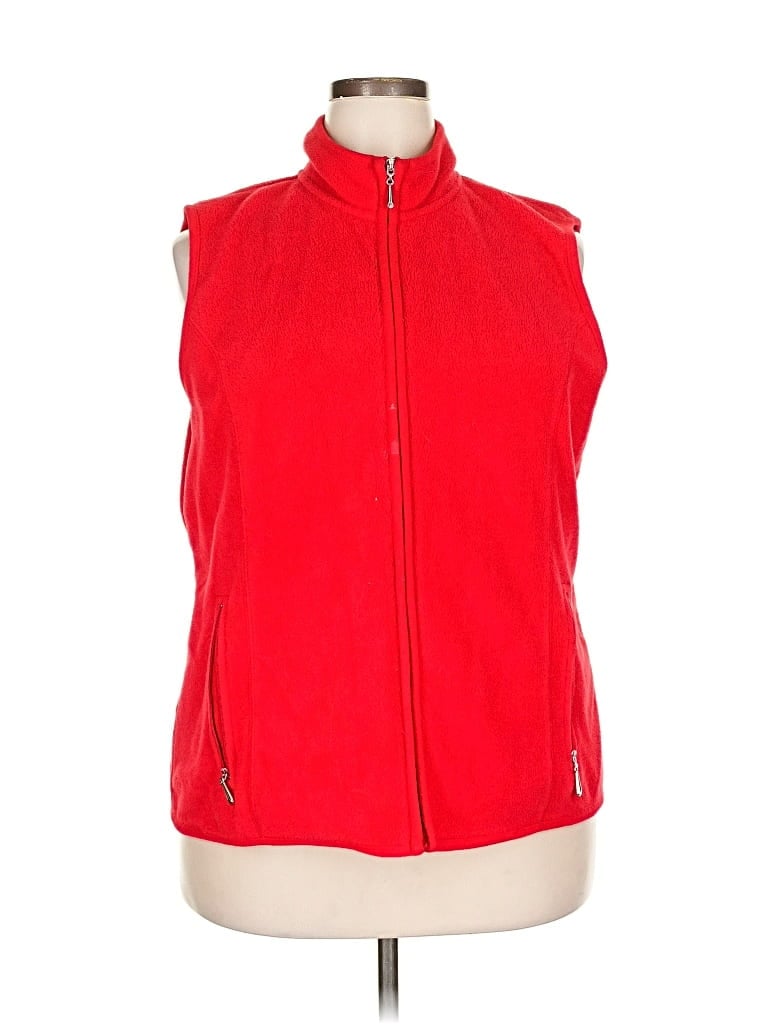 KAREN SCOTT SPORT Pre-owned Vest In Red
