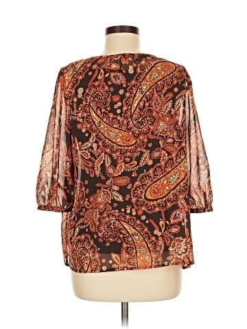 212 Collection 3/4 Sleeve Blouse (view 2)