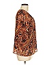 212 Collection Brown 3/4 Sleeve Blouse Size M - photo 4