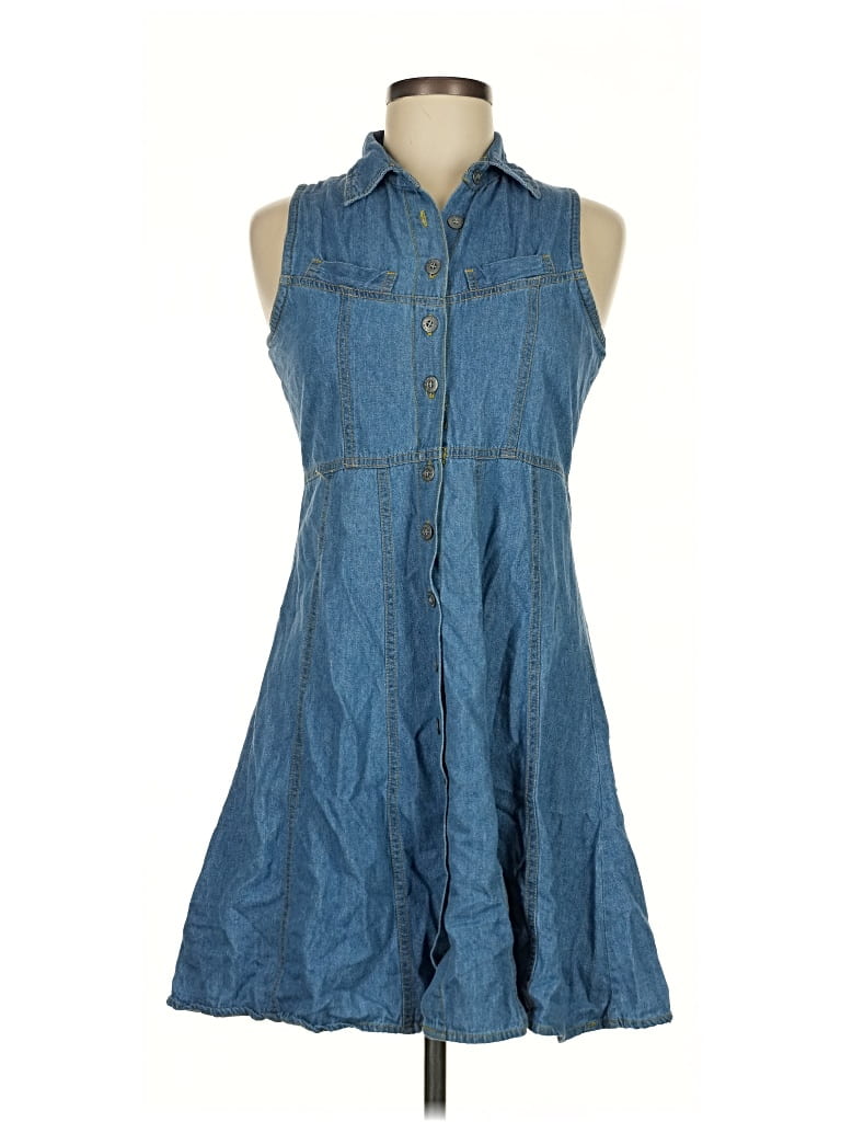 Pre-owned True Blue Casual Dress In Blue