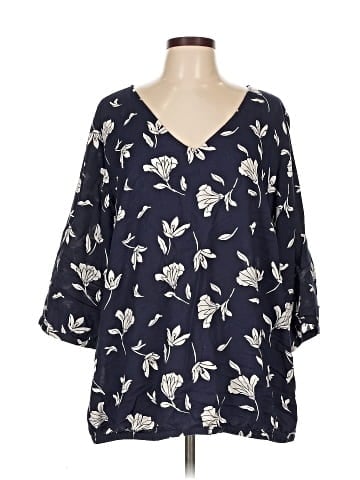 JunaRose 3/4 Sleeve Blouse (view 1)