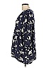JunaRose 100% Viscose Floral Blue 3/4 Sleeve Blouse Size L - photo 5