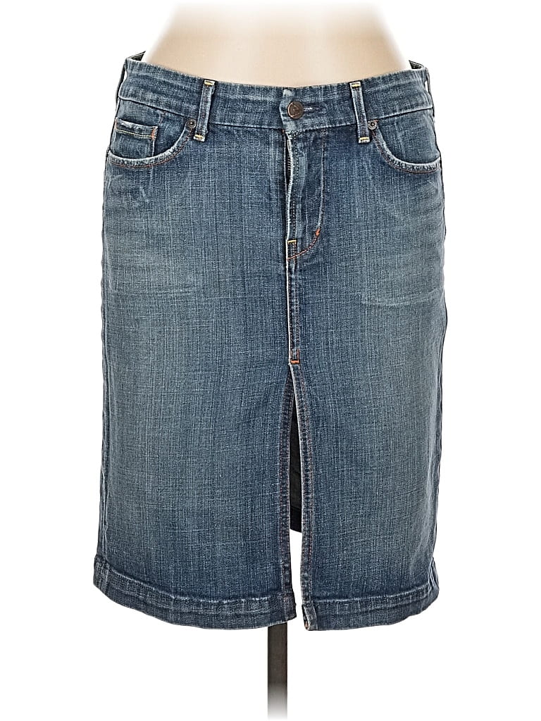 Pre-owned Citizen Of Humanity Denim Skirt In Blue