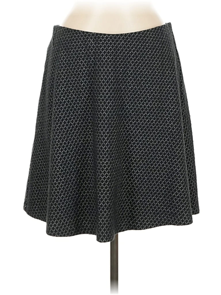 Pre-owned Ann Taylor Loft Casual Skirt In Gray