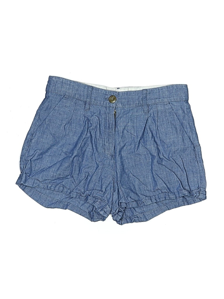 Pre-owned Crewcuts Outlet Kids' Denim Shorts In Blue