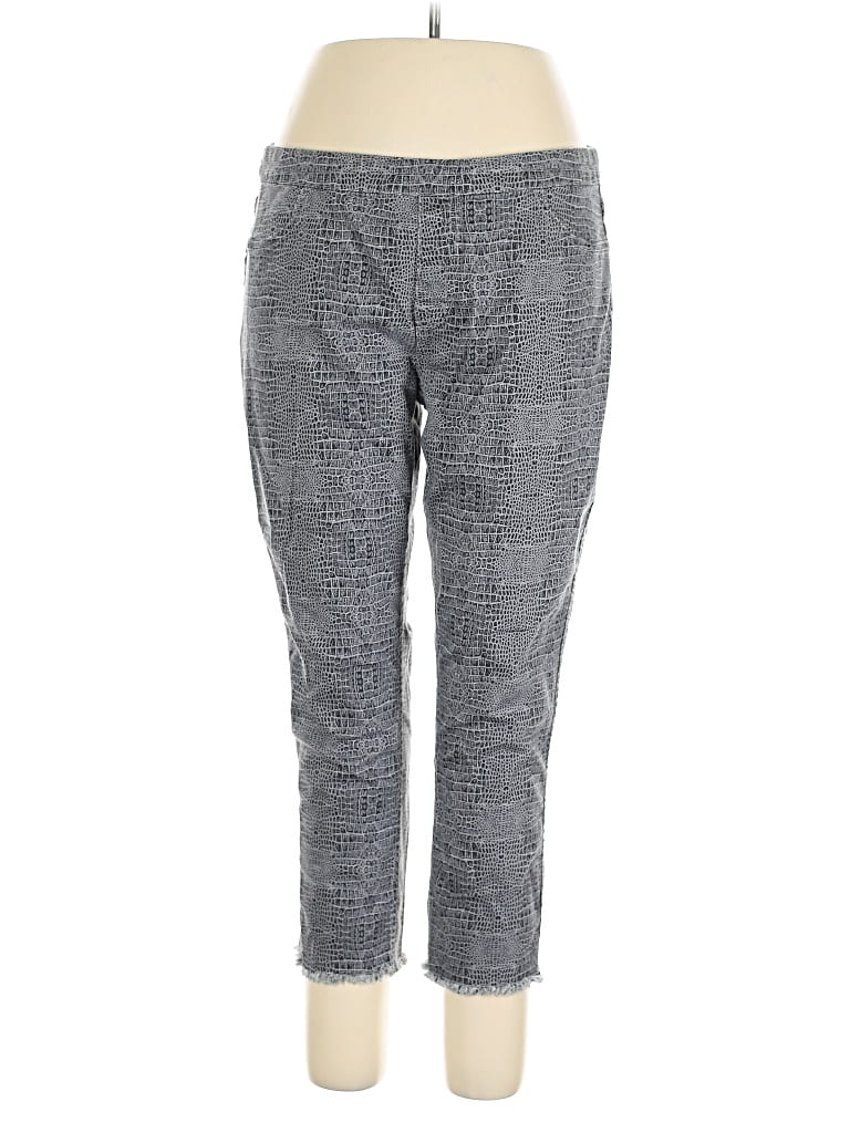 Pre-owned Dg^2 By Diane Gilman Jeggings In Gray