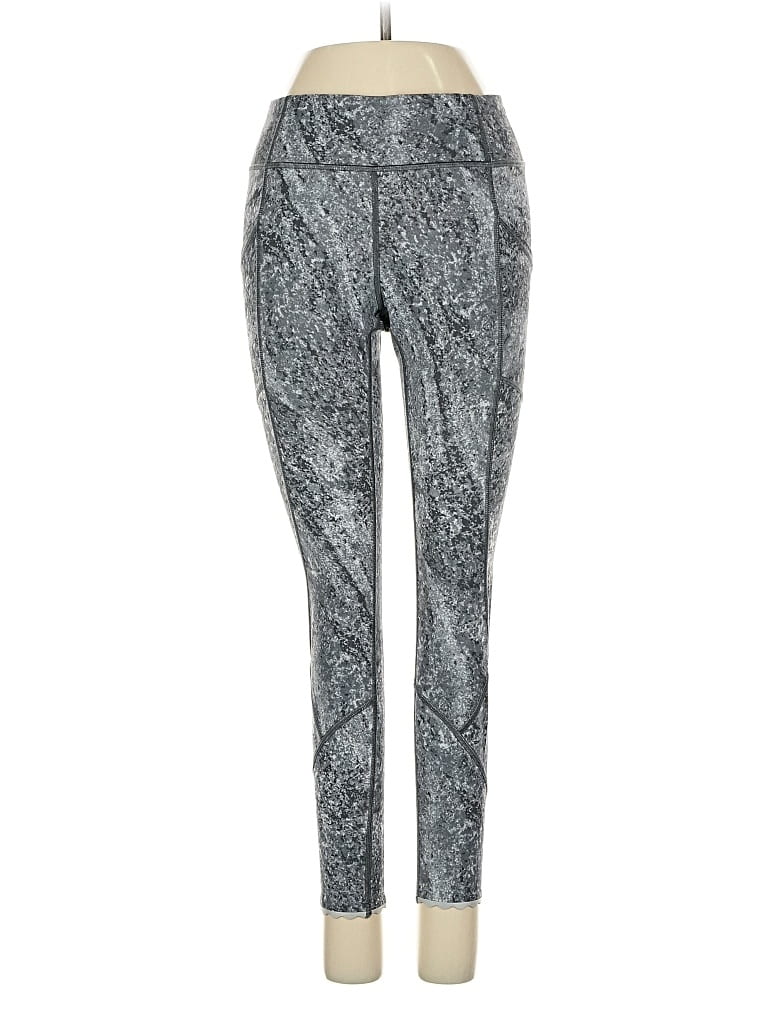 Pre-owned Lululemon Athletica Active Pants In Gray