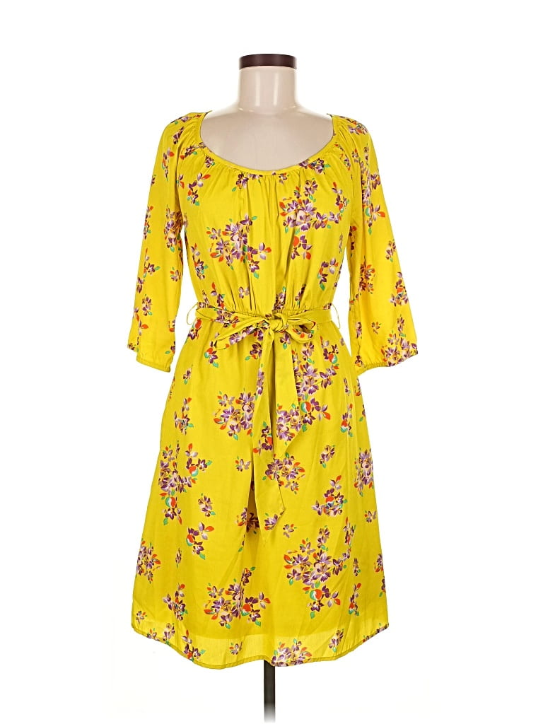 OLD NAVY Pre-owned Casual Dress In Yellow