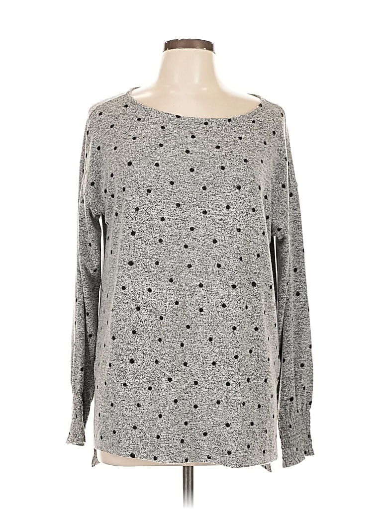 Click to view more detailed imagery on our partner's website Pre-owned Lucky Brand Pullover Sweater In Gray