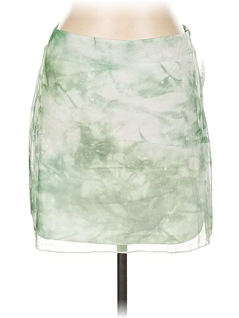 La Hearts Casual Skirt In Green