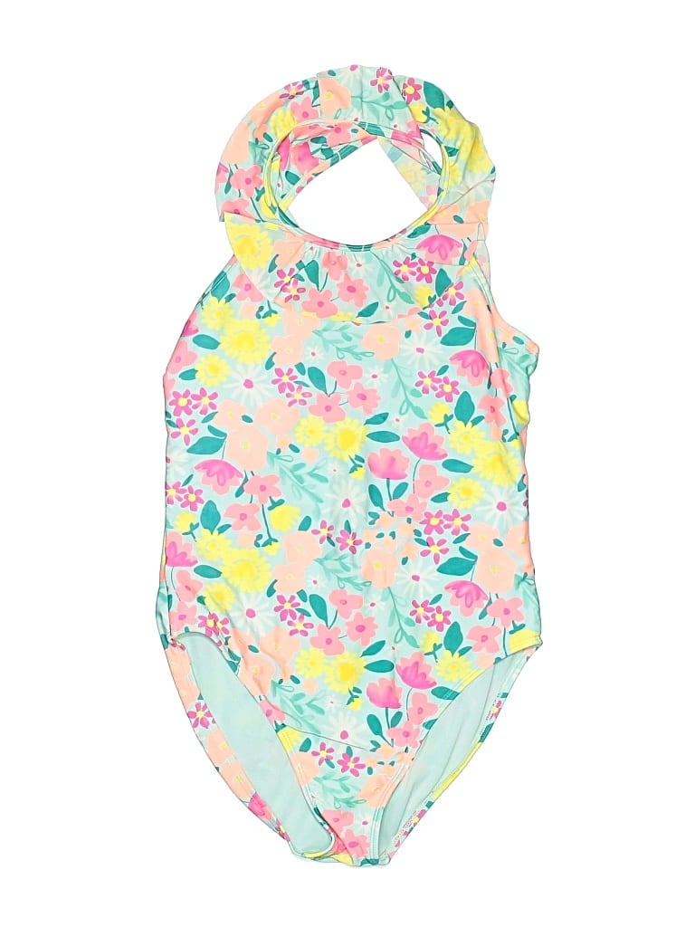 Pre-owned Cat & Jack Kids' One Piece Swimsuit In Pink