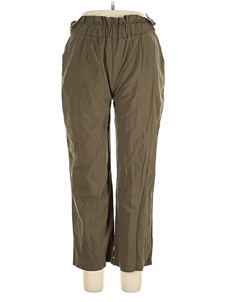 Pre-owned Unbranded Casual Pants In Green