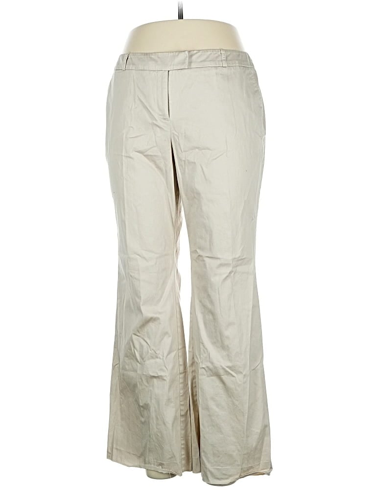 NEW YORK AND COMPANY Pre-owned Khaki Pant In White