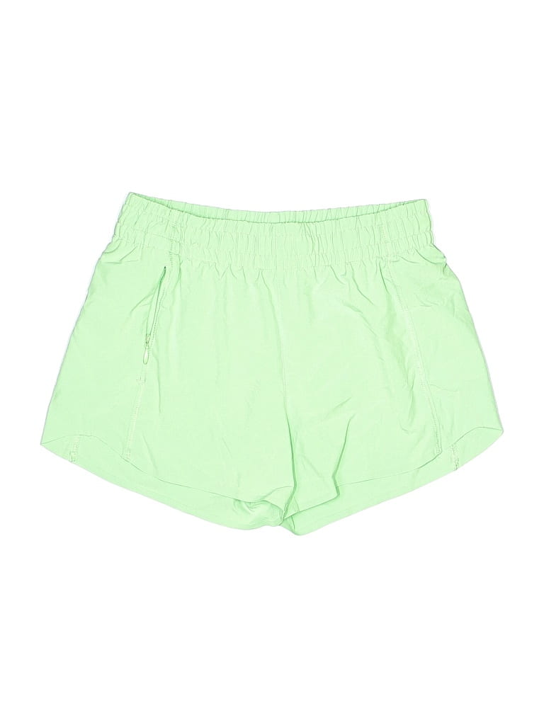 Pre-owned Athleta Girl Kids' Athletic Shorts In Green