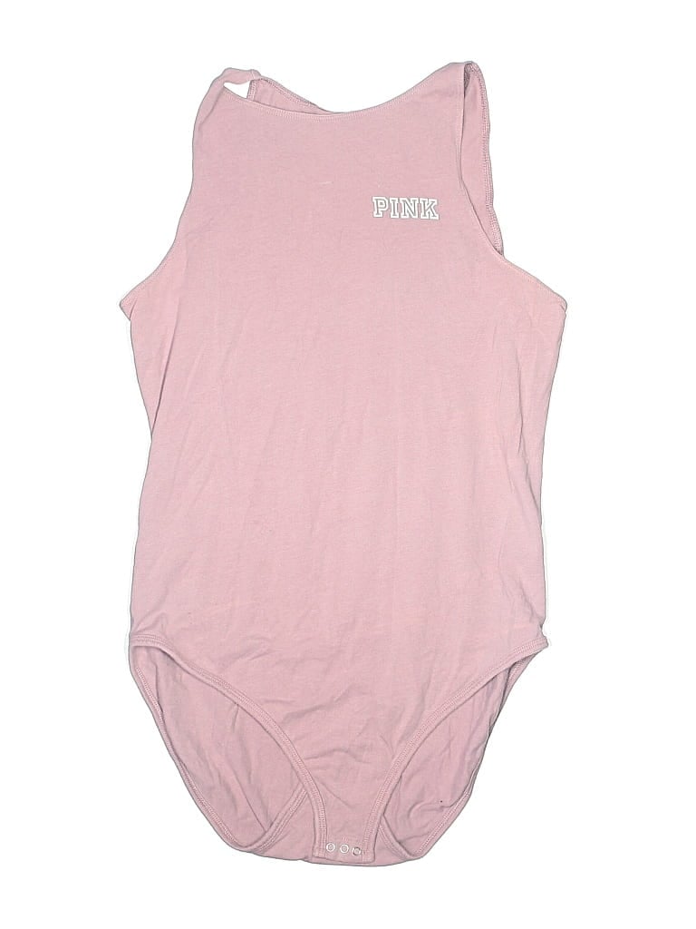 Pre-owned Victoria's Secret Pink Bodysuit In Pink