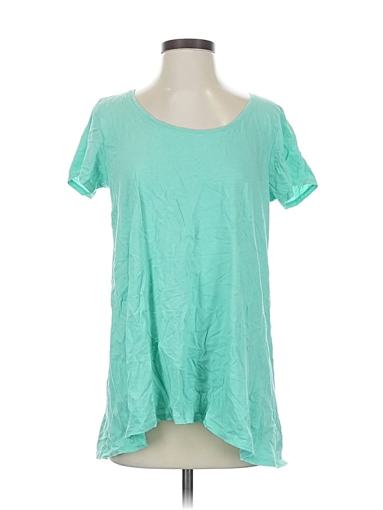 Pre-owned Purejill Short Sleeve T-shirt In Green