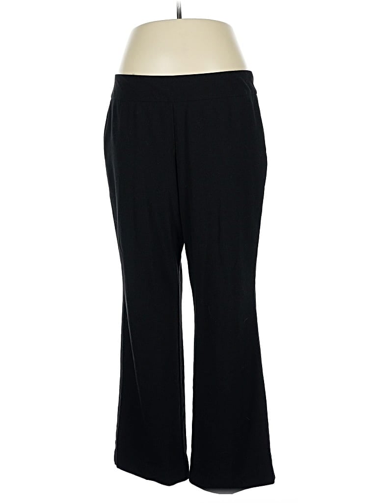 Pre-owned Roz & Ali Active Pants In Black