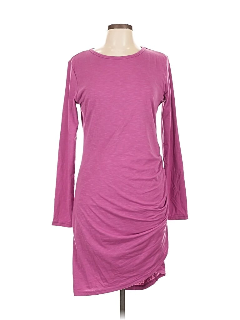 Pre-owned Btfbm Casual Dress In Purple
