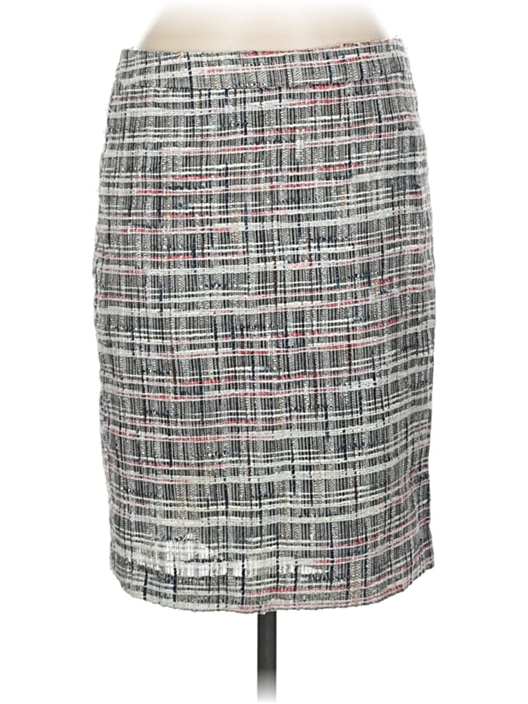 Pre-owned Cynthia Rowley Tjx Formal Skirt In Gray