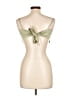 Danielle Bernstein 100% Polyester Green Sleeveless Blouse Size L - photo 2